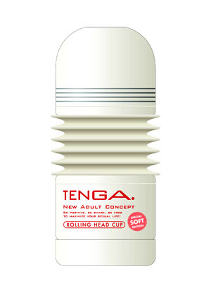 TENGA ローリングヘッド・カップ（白） - ウインドウを閉じる